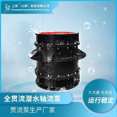 防汛大流量QGWZ全贯流潜水电泵